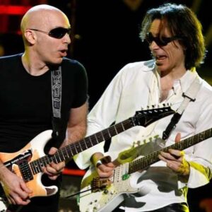 Steve Vai Instagram - It’s happening, @joesatriani and I are touring together. For me this is like heaven in a cup. My favorite person to enter that intimate state of musical exchange with has always been Joe. It’s been this way since I was 12 years old and I couldn’t be more thrilled at this time in our lives to be doing this tour together now. I believe this celebration of the rock guitar will be a feast for the ears of all those who attend our shows. Tickets are on sale now thru the link in my bio.
