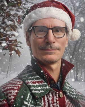 Steve Vai Instagram - Have a Merry AI