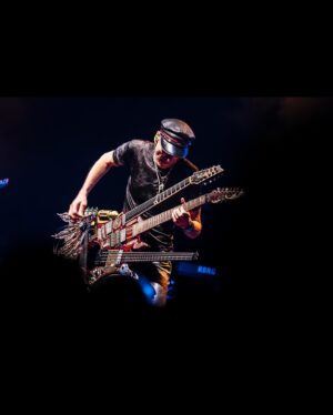 Steve Vai Instagram - “And I’m feelin’ good.”

Carlos Arellano: Tour manager & FOH sound engineer
Philip Bynoe: Bass
Jeremy Colson: Drums
Dante Frisiello & Dave Weiner: Guitar & keyboards
 
Christopher Huber: Drum tech & video director
Fire Vai: EVO meet & greet, Merchandise
Julian Vai: EVO meet & greet, Production assistant
Douglas Macarthur & Thomas Nordegg: Guitar Techs
Daniel Gonzalez: Monitor engineer, Vocals (FTLOG)
Nicholas Scout: Guitar Tech, Guitar
Philip Rice, Blayne Sovia & Javier Jasso: Lighting Directors
Tareq Knocks, Keegan Hughes & Pepe Garcia: Merchandise
Mavis Ma: Production Assistant, Promoter (East West Best)
 
Randy Salcedo & Chloe Peachey: Booking Agents (Sound Talent Group)
Steve Karas: Press agent
 
Favored Nations/Mascot Label Group: Label – Ed van Zijl (Owner) & Lauren Schuller (P.M.)
Pamela Dancy: Bookkeeping
Steven & Stephanie Bradley: Digital/Social Media, (9/9)
Jeroen Noordhuis: Vai.com
Michael Mesker: Art Design
Greg Wurth: Studio engineer
Margaret & Stacy Robley: CPA (R&R Business Management)
Gerald F. Rosenblatt: Legal (Law Office of Gerald F. Rosenblatt)
John Germinario: EVO Premium Package (237 Global)
Matt Wood: MerchNow
Jukka Iisakkila: Maestro (Conductor)
Co de Kloet: Creative Catalyst
Danny Heaps: Vai Academy Chief (Dreamcatcher)
Ricardo Cappelli: AGS Masterclass Producer
Tony Sartino: Wardrobe
Jason Henke: Management (Vector Entertainment) 
Christina Bekin & Disraeli Balthasar: Management (The Creamery)
 
Ibanez
DiMarzio
Ernie Ball
Fractal Audio                                                
Synergy Guitar Amps
Roland
Fryette
Digitech

Did this really happen? The Inviolate world tour saturated the entire globe. It’s far beyond anything I could have imagined when I was a kid practicing feverishly in my teenage bedroom. Traveling The World like this with my band, crew & family, touching & tasting all these magnificent cultures & feeling the powerful energy from the audiences was a transformative experience. I am eternally grateful to all the fans that came out showing their enthusiastic support & to my band, team Vai crew, & all the promoters. Your efforts, support & love have made this phenomenal experience a reality. My cup runneth over.