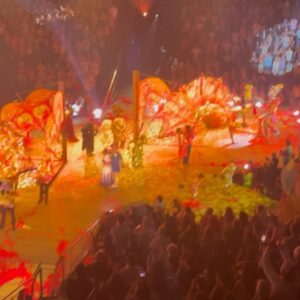 Steve Zaragoza Instagram - From the year it opened, to the day it closed, I saw this show 5 or 6 times. It was a magical, dopamine machine. Endlessly impressed by what Cirque performers are capable of. Incredible humans. Combine all that with the music of the Beatles. Love was a massive part of what made Vegas special. A perfect show. And now it’s gone forever. I absolutely bawled like a dang baby at the end. LOVE IS DEAD. LONG LIVE LOVE! (Oh also RIP The Mirage 🌋 )  #beatleslove #cirque #cirquedusoleil #thebeatleslove #mirage #lasvegas #thebeatles