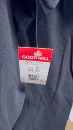 Steve Zaragoza Instagram - Finding your own merch in a thrift store is wild. Ex-fan? breakup casualty? RIP??!! we’ll never know! 😢😔 #dynamicbanter #cloverfeels #cloverfield #podcast #merch