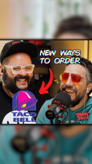 Steve Zaragoza Instagram - New ways to order at Taco Bell. 
Mike’s Tour Dates: 4/17 - 4/22 Moontower in Austin, TX
4/23 NYC
4/24 New Jersey
4/25 NYC
4/26 Surrounded in Bridgeport CT
4/26 Steve & Matt movie watch along in Sherman Oaks, CA
5/7 Surrounded at@netflixisajoke
6/7 Surrounded Hollywood Improv
10/6 CLEVELAND
10/8 tbd
10/9 BOSTON
10/10 BROOKLYN
#dynamicbanter #podcast #tacobell #comedypodcast #losangeles
