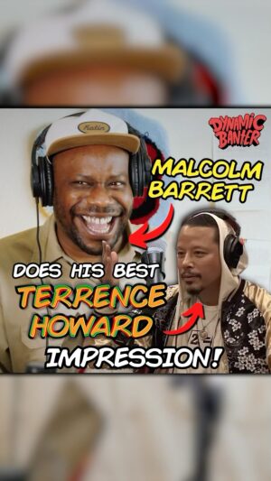 Steve Zaragoza Instagram - Malcolm Barrett IS Terrence Howard ON Dynamic Banter! #terrencehoward #malcolmbarrett #conspiracies #maths #calculator #science #comedy #podcast