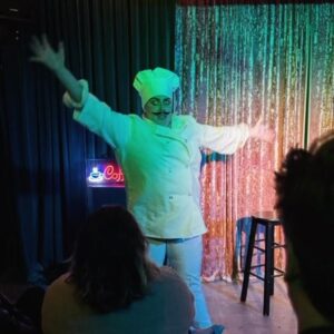 Steve Zaragoza Instagram - 📢 GUEST ALERT!! So excited to announce that the hilarious, insanely talented, indescribable @jackiebskinner is joining us as the FIRST GUEST of Moviejuana at @thegreenroomvenue on Friday April 26! Some tix still left! Grabbem inda biyo