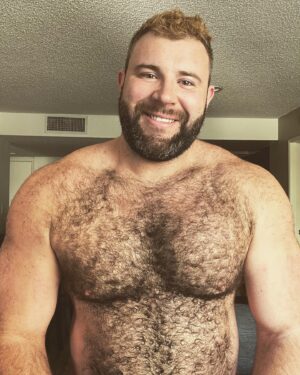 Steven Instagram - 🎶 I’ll promise not to laugh if you promise not to cry. Can we promise not to let the years pass us by? 🎶 
#hairymuscle #hairychest #musclebear