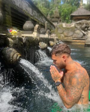Steven Bachelard Instagram - 🙏🏼 Purification ⛩️ #Bali