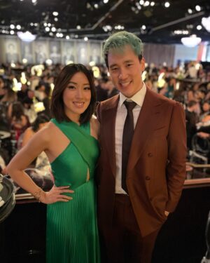 Steven Lim Instagram - Thank you @character.media for inviting me to host the @unforgettablegala red carpet last night! As always, it’s one of the best nights of the year (dare I say, better than the Oscar’s). One moment from last night I’ll share that blew my mind: I met the legendary @kehuyquan, & he told me he loves watching Worth It 🤯. And honestly it means the world to me receiving the support of my peers in this incredible community ♥️