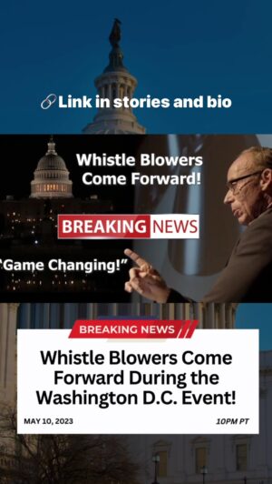 Steven M. Greer Instagram - 🚨Breaking News🚨 Whistleblowers come forward during the Washington D.C. Event !!!

Watch Dr. Greer tonight! 10 PM PT 🔗Link in bio or click the link in the stories!

#whistleblowers #thelostcentury #drstevengreer