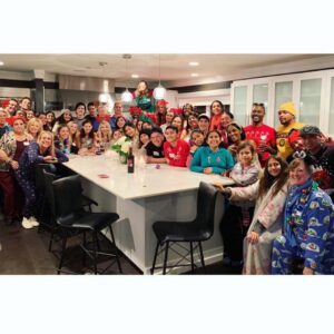 Steven R. McQueen Instagram - @ourechoesofhope Holiday party 🎁