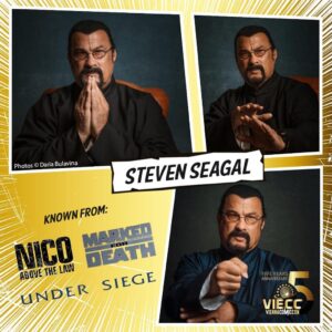 Steven Seagal Instagram - GREAT NEWS for my fans in Austria and central Europe! 
I am coming to VIENNA COMICON this November. 
Save the dates November 23-24, 2019 to meet me there! 
More info will soon follow. 
Love and gratitude always,

Steven

#ComiconVienna #VIECC
#seagalofficial #undersiege #nico #abovethelaw #hardtokill #ondeadlyground #glimmerman #markedfordeath
@seagalofficial @bulavina