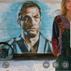 Steven Seagal Instagram - Thank you Charlotte for your wonderful mural. I'd love to see more fan art that i can share with you all, I have some very talented fans and welcome you tagging me.  We will share and enjoy the best work together. Blessings my friends SS. 🙏 @charlottedecock_artist
#bombaybeach #california #talent #artist #stevenseagal #markedfordeath #johnhatcher #screwface #painting #artwork #creative #fans