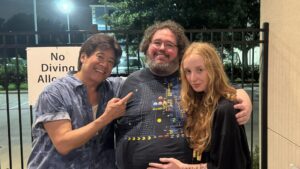 Steven Williams Instagram - Revenge of the nerds might be contraversial these days but it inspired my generation of nerds to learn we we actually cool. Meeting Brian tochi and hearing stories from the set (as well as from the live action turtle films) was a highlight of my life man. Amazing.