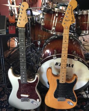 Stewart Copeland Instagram - Stratocasters 1978/2018
Father & Son