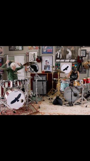 Stewart Copeland Instagram - Hitting things is so much fun!