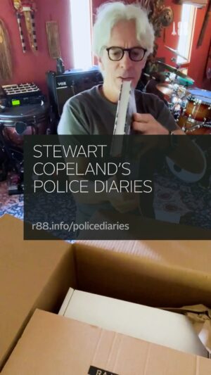 Stewart Copeland Instagram - The Police Diaries are back in stock and shipping now from policediariesbook.com

@rocket88books