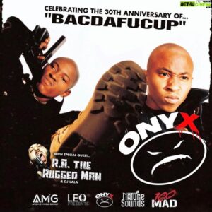 Sticky Fingaz Instagram - @leopresents JUST ANNOUNCED! #ONYX30th: Celebrating the 30th Anniversary of “#BACDAFUCUP” w/ R.A. The Rugged Man!
 
Performing the legendary debut album from 1993 in its entirety. Tickets are on sale NOW on LeoPresents.com! 

💥 @onyx_hq @fredro_starr @iamstickyfingaz @ratheruggedmanofficial  3.29 - Los Angeles, CA - Echoplex 3.30 - Las Vegas, NV - Backstage Billiards 3.31 - Phoenix, AZ - Rebel Lounge 4.01 - Tucson, AZ - The Rock 4.02 - San Diego, CA - The Holding Company 4.04 - El Paso, TX - Rockhouse 4.05 - San Antonio, TX - The Rock Box 4.06 - Houston, TX - House Of Blues 4.07 - Dallas, TX - Echo Lounge 4.08 - Austin, TX - Come & Take It Live 4.09 - New Orleans, LA - House Of Blues 4.10 - Mobile, AL - Alabama Music Box 4.12 - Jacksonville, FL - 1904 Music Hall 4.13 - Tampa, FL - Brass Mug 4.14 - Orlando, FL - Level 13 4.15 - Atlanta, GA - Smiths Olde Bar 4.16 - Charlotte, NC - Heist Barrel Arts 4.17 - Raleigh, NC - Pourhouse Music Hall 4.20 - Baltimore, MD - Metro Gallery 4.21 - Washington, DC - Black Cat 4.22 - New York City, NY - Brooklyn Monarch 4.23 - Hamden, CT - Space Ballroom 4.25 - Providence, RI - Alchemy 4.26 - Boston, MA - Middle East 4.27 - Manchester, NH - Jewel Music Venue 4.28 - Burlington, VT - Nectar’s 4.29 - Rochester, NY - Water Street Music Hall 4.30 - Cleveland, OH - Beachland Ballroom 5.02 - Indianapolis, IN - Irving Theater 5.03 - Pontiac, MI - Crofoot Ballroom 5.04 - Chicago, IL - Martyrs’ 5.05 - Milwaukee, WI - X-ray Arcade 5.06 - Minneapolis, MN - The Cabooze 5.07 - Omaha, NE - Reverb Lounge 5.09 - Denver, CO - Cervantes (Otherside) 5.10 - Salt Lake City, UT - Liquid Joe’s 5.11 - Boise, ID - Treefort Music Hall 5.12 - Spokane, WA - Lucky You Lounge 5.13 - Seattle, WA - El Corazon 5.14 - Portland, OR - Bossanova Ballroom 5.15 - Eugene, OR - Mcdonald Theatre 5.16 - Bend, OR - Domino Room 5.17 - Reno, CA - Virginia St. Brewhouse 5.18 - Chico, CA - Tackle Box 5.19 - To Be Announced - To Be Announced 5.20 - Sacramento, CA - Ace Of Spades

- Shop Exclusive SF/ONYX Merch at: www.StickyFingazCollection.com
 
#100MAD #1993 #REALHIPHOP 
#HIPHOP #CUZO #DROandSTICK 
#FREDROSTARR  #STICKYFINGAZ 
#HARDCORERAP #HIPHOPLEGENDS 
#KJONESANDCOMPANY