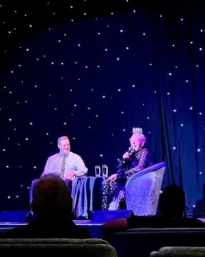 Su Pollard Instagram - An afternoon rehearsing at The Palladium. Wonderful evening show and a fab Q&A onboard @pandocruises Arcadia with Ents Manager Gio.

Is anyone ready for a... UK Tour?

#SuPollard #OnTour #Laughter #Stories #Fun #Memories #Music #PandoCruises

Thanks to @paulalexboyd