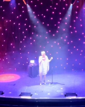 Su Pollard Instagram - An afternoon rehearsing at The Palladium. Wonderful evening show and a fab Q&A onboard @pandocruises Arcadia with Ents Manager Gio.

Is anyone ready for a... UK Tour?

#SuPollard #OnTour #Laughter #Stories #Fun #Memories #Music #PandoCruises

Thanks to @paulalexboyd