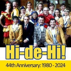 Su Pollard Instagram - 44 years ago today!

The pilot episode of Hi-de-Hi! premiered on BBC1

#HideHi #PerryandCroft #BBC #SuPollard