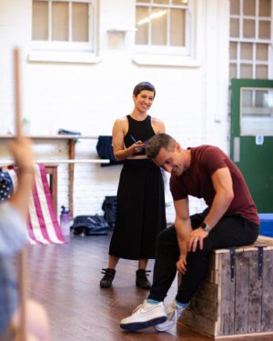 SuRie Instagram - I am loving playing Annie Oakley and I love these rehearsal shots by @_he_photo. 
Come see this amazing company in action @thelavendertheatre.