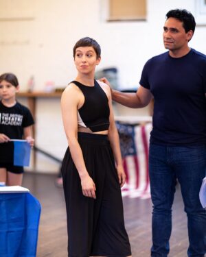 SuRie Instagram - I am loving playing Annie Oakley and I love these rehearsal shots by @_he_photo. 
Come see this amazing company in action @thelavendertheatre.