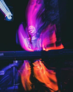 SuRie Instagram - Collarbone, through knees to toes 
Fleshing out which way to go 
Spinning out ‘til I’m dizzy 
Building a woman 

📷 @buscar_photo 
#internationalwomensday #iwd