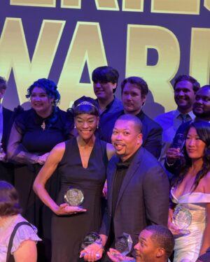 Sufe Bradshaw Instagram - Oh what a night. I’m still in shock. What an incredible honor this was. Thank you @indieseriesawards for this fantastic award and for creating such a magical evening. Thank you @malachirivers for writing such a magnificent script. Congratulations everybody @momentstheseries #collaboration #dreamcometrue 🎥📄♥️🎉