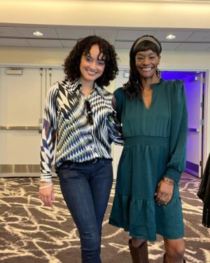 Sufe Bradshaw Instagram - What an amazing experience this was @internationalwomensday_global a million thanks @commchicklana for inviting me to participate in-and celebrate this wonderful day. What a magical time it was from start to finish. 
@slsbeverlyhills #community 
♥️🎉♥️🎉🙌🏽