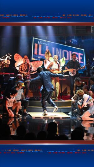Sufjan Stevens Instagram - The Broadway company of Tony-nominated musical, @illinoiseonstage, lights up the Ed Sullivan stage with their performance of “Jacksonville,” directed & choreographed by @justin_peck, with music & lyrics by @sufjan.

#Colbert