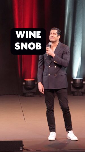 Sugar Sammy Instagram - Wine snob or alcoholic? 😎 You’re Gonna Rire 2 in Montreal, Quebec, Gatineau and Sherbrooke! 

#sugarsammy #crowdwork #montreal