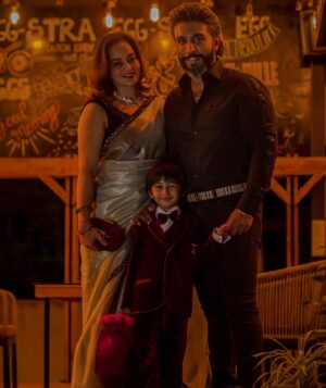 Suja Varunee Instagram - It didn’t matter how big our house was; it mattered that there was love in it👨‍👩‍👦 @shivakumarr20 

Pictures by- @sk24official 

Adhvaaith wardrobe- @diademstore.in  @shiny_ashwin 
 

#myfamily #bonding #together #loveyourself #forever #cute #dadlife #momlifeisthebestlife #son #nightphotography #couplegoals #husbandandwife