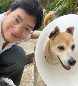 Sukrit Wisetkaew Instagram - หมาวัด...หมายถึงตัวขวานะ 😁