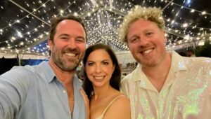 Sullivan Stapleton Instagram - Such an awesome weekend full of love and laughter, celebrating Mr and Mrs Butcher! Congratulations you two and thank you for all the fun at Camp Diva!🥂❤️😘