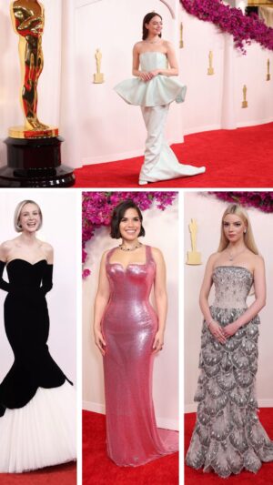Summer Bellessa Instagram - My favorite red carpet looks from the Oscars! Did I miss any of your favorites?! #redcarpet #oscars2024 #oscarfashion