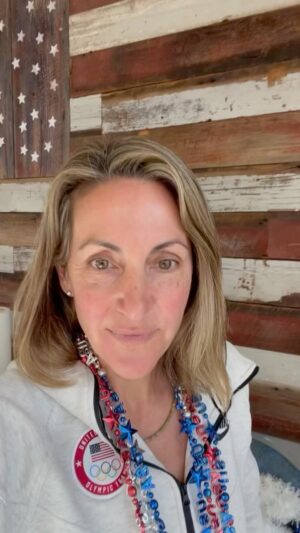 Summer Sanders Instagram - 🇺🇸 Join me at Team USA House 🇺🇸
Team USA House is the place to cheer on @TeamUSA athletes at the Olympic Games and for the first time ever, single day passes are on sale for fans 🎟️ You can experience athlete appearances, a variety of international food and beverages, and Olympic Games viewing opportunities.
 
🔗Visit https://www.teamusa.com/olympic-passes to secure your pass!