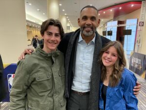 Summer Sanders Instagram - All-Star 2024 day 2 was amazing. It was a mini reunion for me and the kids were in serious awe! Thank you @nba for reminding my kids that I was once cool😂 …this was so much fun! 📷: nba and Dion