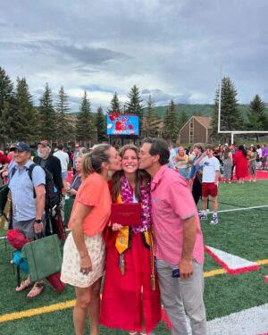 Summer Sanders Instagram - What a fantastic graduation day! We are so proud of our girl, Skye. Life is amazing…♥️♥️♥️ #pchs2024 #parkcity #graduation