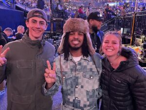 Summer Sanders Instagram - All-Star 2024 day 2 was amazing. It was a mini reunion for me and the kids were in serious awe! Thank you @nba for reminding my kids that I was once cool😂 …this was so much fun! 📷: nba and Dion