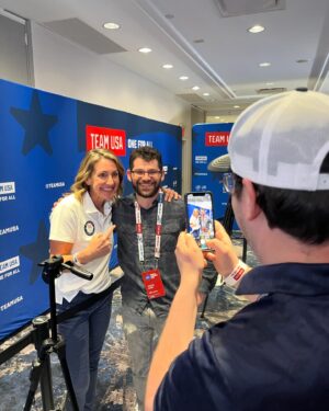 Summer Sanders Instagram - Once an Olympian always an Olympian. Once an Olympic fan, always an Olympic fan!
Team USA Olympic Media Summit 2024! #100days #100days #paris2024 #nyc #iloveteamusa