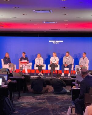 Summer Sanders Instagram - Once an Olympian always an Olympian. Once an Olympic fan, always an Olympic fan!
Team USA Olympic Media Summit 2024! #100days #100days #paris2024 #nyc #iloveteamusa