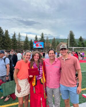 Summer Sanders Instagram - What a fantastic graduation day! We are so proud of our girl, Skye. Life is amazing…♥️♥️♥️ #pchs2024 #parkcity #graduation