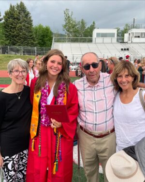 Summer Sanders Instagram - What a fantastic graduation day! We are so proud of our girl, Skye. Life is amazing…♥️♥️♥️ #pchs2024 #parkcity #graduation
