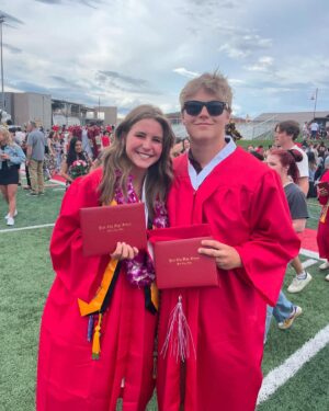Summer Sanders Instagram - What a fantastic graduation day! We are so proud of our girl, Skye. Life is amazing…♥️♥️♥️ #pchs2024 #parkcity #graduation