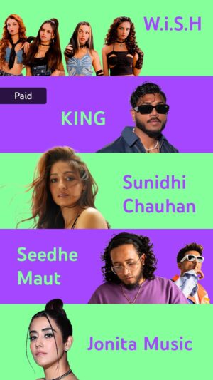 Sunidhi Chauhan Instagram - it’s a wrap. calling it YouTube Fanfest liiiiiinnnnnnnnnnnneup cause it’s too long. see you on 1st August ♥️

#YTFFIN24 @Msarenaofficial @bingo_snacks