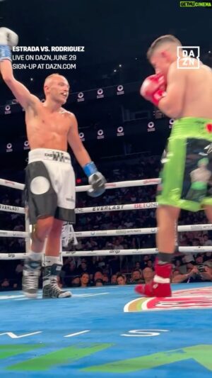 Sunny Edwards Instagram - Float like a butterfly, sting like a 🐝 💥

#EstradaBam | June 29 | Live on DAZN