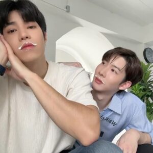 Suphadach Wilairat Instagram - ว้าวุ่นจังเลย🤭❤️ #บอสตั้นโจ  #มิ่งเมืองหมอนิ่ง