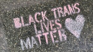 Susan Heyward Instagram - The signage at yesterday’s #blacktranslivesmatter march said what they said! (I stayed at the back of yesterday’s march, cause the way my social anxiety is set up, crowds are usually a hard pass. But usual is not what we need.)