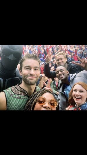 Susan Heyward Instagram - Episode 4 of @theboystv is live and that is one happy bloody tear. The ride only gets wilder!
