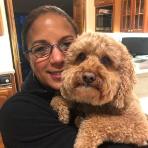 Susan Rice Instagram - Guess who was good enough to greet me when I got home for a few hours today between stops on my #ToughLove book tour?  This is Camas. She is the best. Born on the day my beloved Dad, Emmett Rice, passed away, she is named for his adopted home town of Camas, Washington.  I will be in nearby Portland, Oregon tomorrow at the book festival for the next stop on the tour.