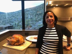Susan Rice Instagram - I’m so thankful for family, friends and the joy of celebrating our shared blessings as Americans. Also glad I nailed the turkey this time!  Phew.